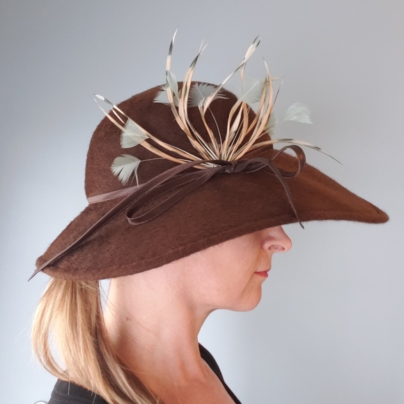 Andre wide rim hat - Picture 2 of 8